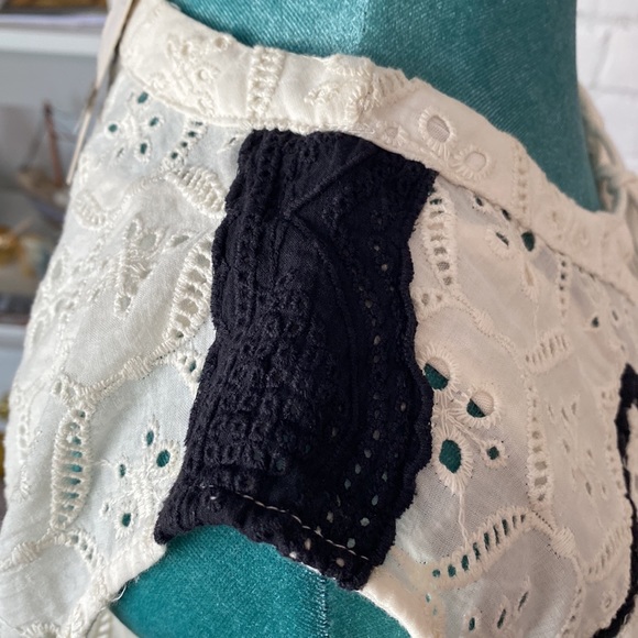 NWT Anthropology Hemant and Nandita Size S Aditya Embroidered Tunic Dress - Picture 6 of 13